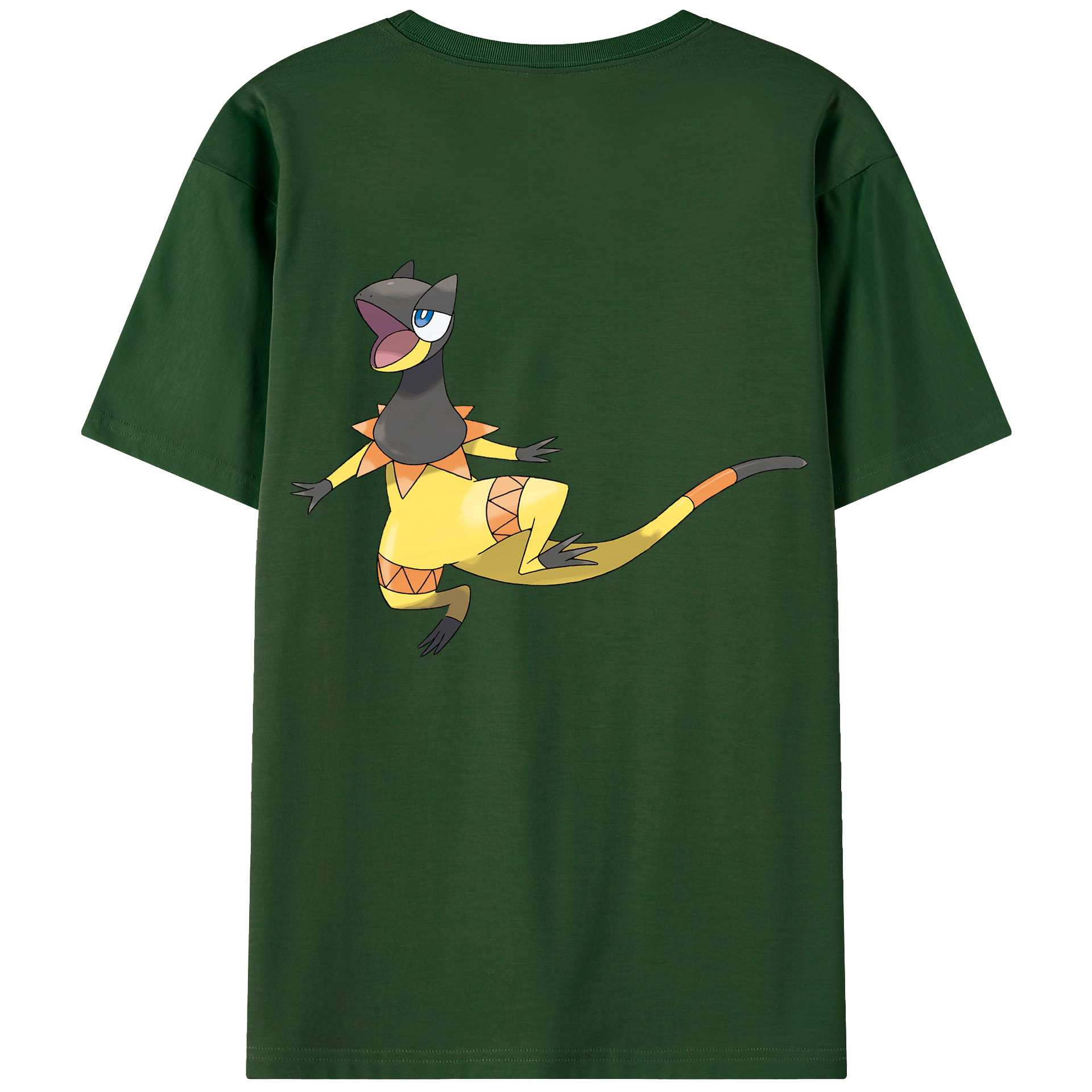 （画像用） ポケットモンスター Pokémon 綿100％半袖Tシャツ（背面プリント）